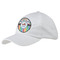 Transportation & Stripes Baseball Cap - White (Personalized)