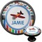 Transportation & Stripes Cabinet Knob (Black) (Personalized)