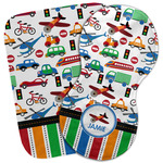 Transportation & Stripes Burp Cloth (Personalized)