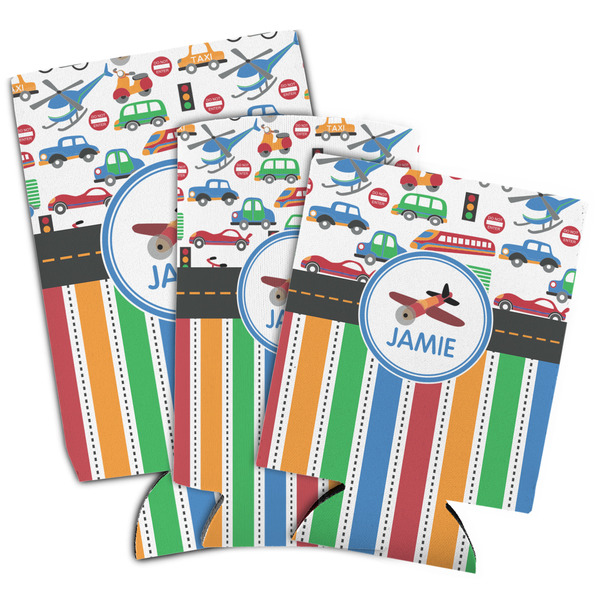 Transportation & Stripes Can Coolers - PARENT/MAIN