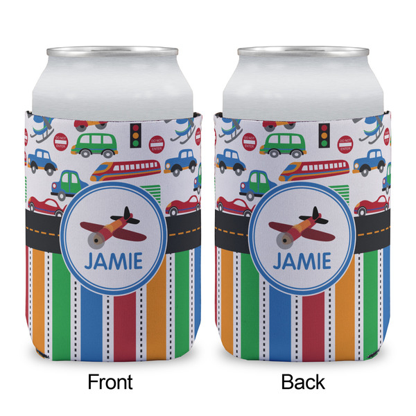 Transportation & Stripes Can Sleeve - APPROVAL (single)