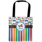 Transportation & Stripes Auto Back Seat Organizer Bag (Personalized)
