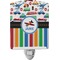 Transportation & Stripes Ceramic Night Light (Personalized)