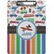 Transportation & Stripes Clipboard (Personalized)