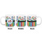 Transportation & Stripes Coffee Mug - 20 oz - White APPROVAL