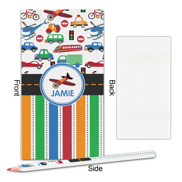 Transportation & Stripes Colored Pencils - Approval