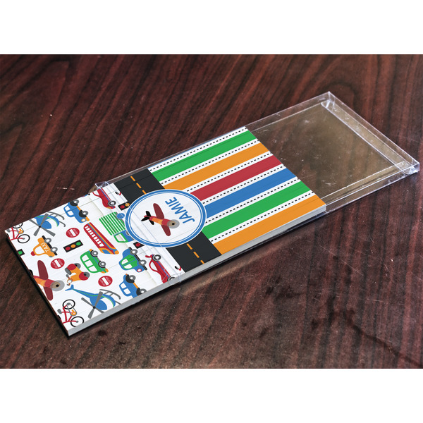 Transportation & Stripes Colored Pencils - In Package