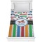 Transportation & Stripes Comforter - Twin (Personalized)