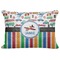 Transportation & Stripes Decorative Baby Pillowcase - 16"x12" (Personalized)