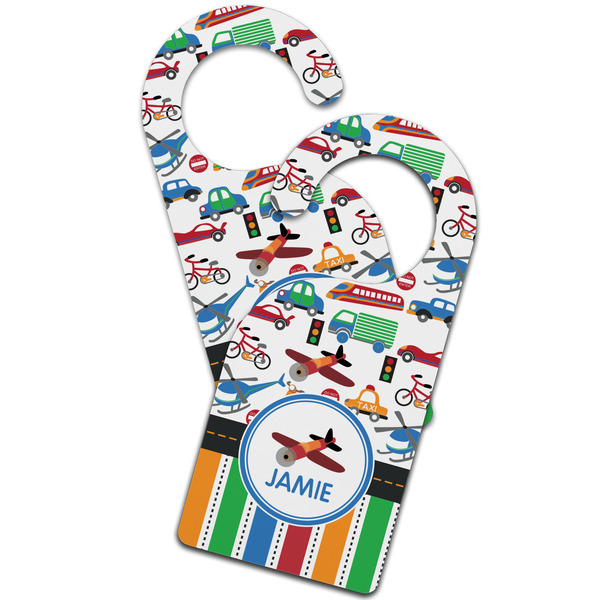 Transportation & Stripes Door Hanger - MAIN