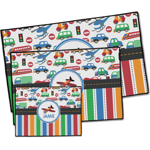 Transportation & Stripes Door Mats - PARENT MAIN