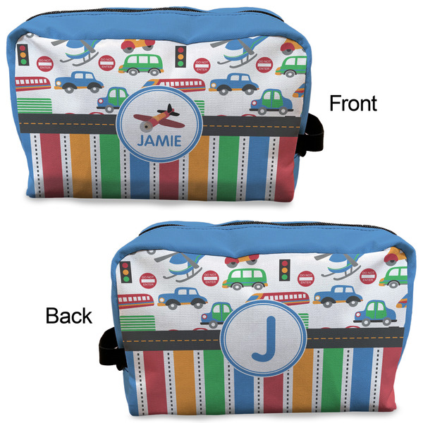 Transportation & Stripes Dopp Kit - Approval