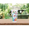 Transportation & Stripes Double Wall Tumbler with Straw Lifestyle