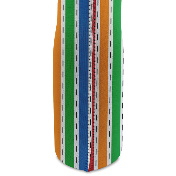 Transportation & Stripes Double Wine Tote - DETAIL 2 (new)