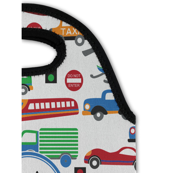 Transportation & Stripes Double Wine Tote - Detail 1 (new)