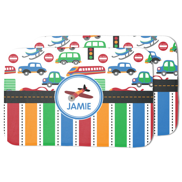 Transportation & Stripes Drying Dish Mat - MAIN