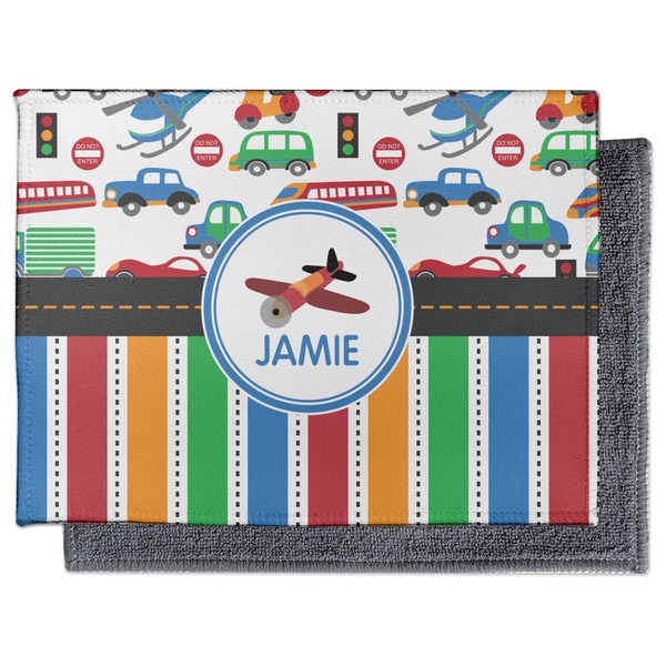 Transportation & Stripes Electronic Screen Wipe - Flat