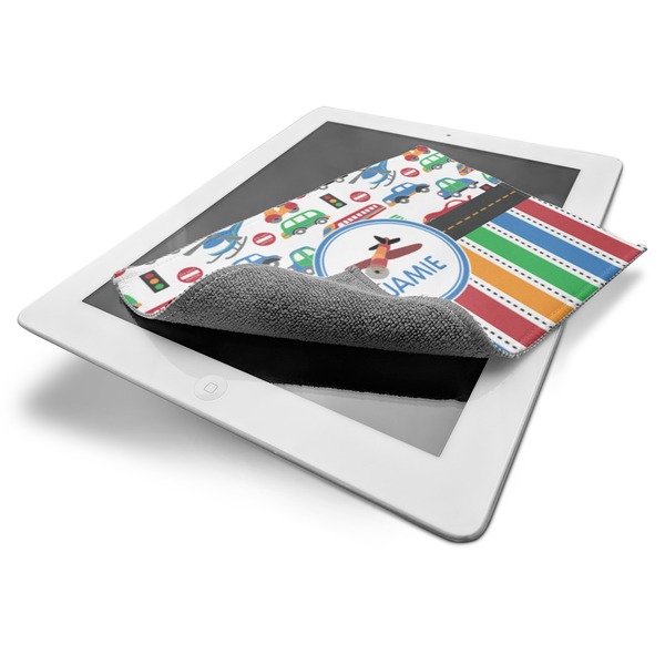 Transportation & Stripes Electronic Screen Wipe - iPad