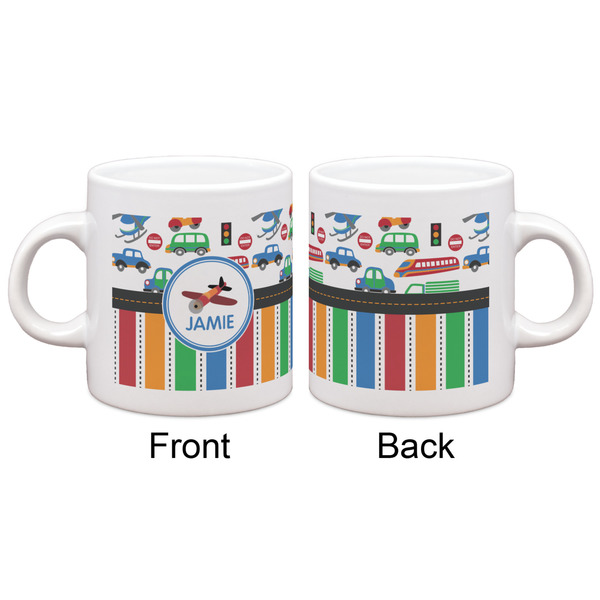 Transportation & Stripes Espresso Cup - Apvl