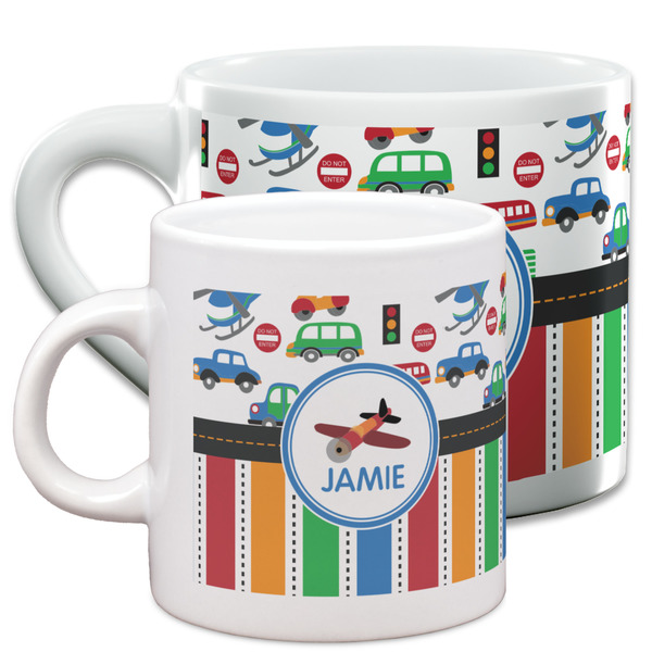 Transportation & Stripes Espresso Mugs - Main Parent