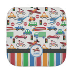 Transportation & Stripes Face Towel (Personalized)