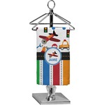 Transportation & Stripes Finger Tip Towel - Full Print (Personalized)