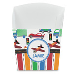 Transportation & Stripes French Fry Favor Boxes (Personalized)