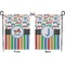 Transportation & Stripes Garden Flag - Double Sided Front and Back