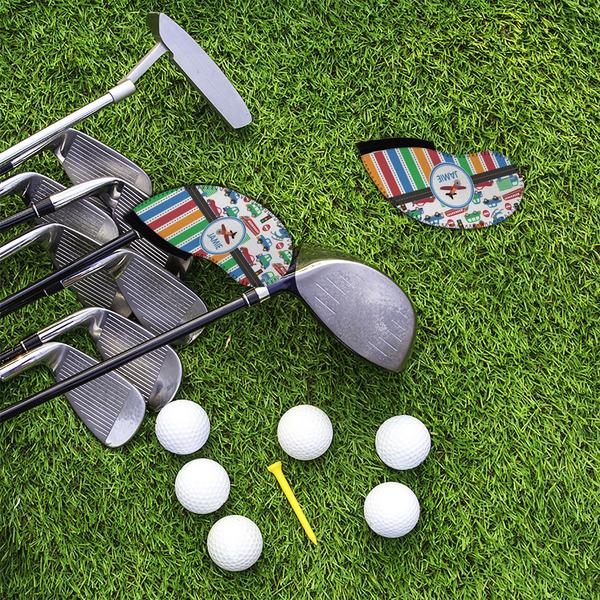 Transportation & Stripes Golf Club Covers - LIFESTYLE