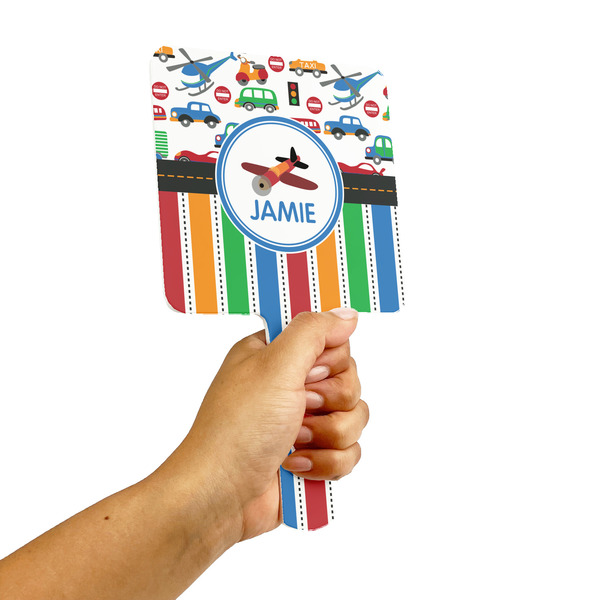 Transportation & Stripes Hand Mirrors - Alt View