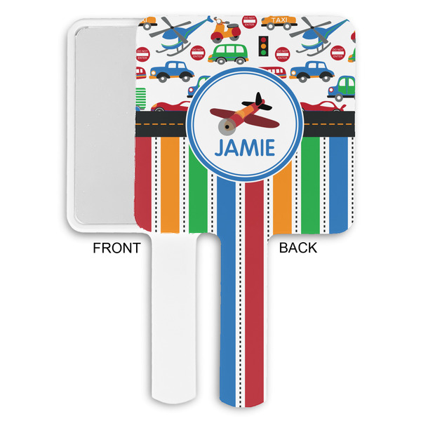 Transportation & Stripes Hand Mirrors - Approval