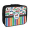 Transportation & Stripes Insulated Lunch Bag (Personalized)