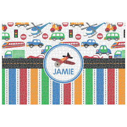 Transportation & Stripes 1014 pc Jigsaw Puzzle (Personalized)
