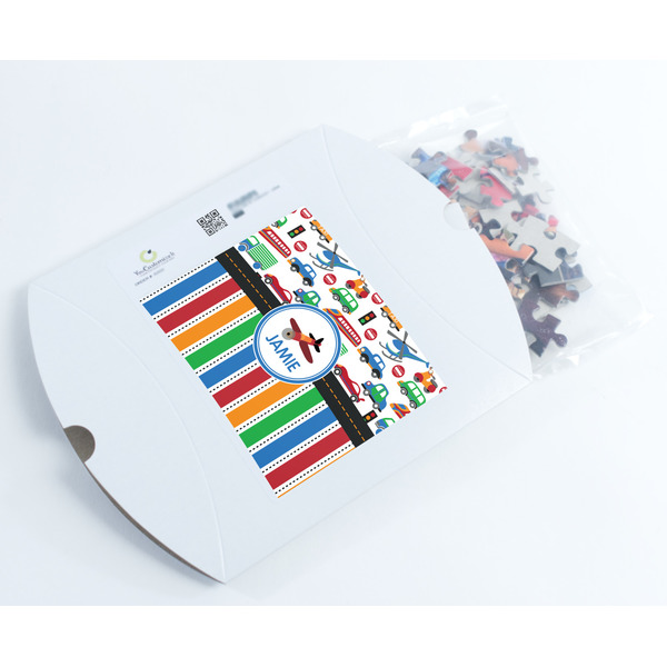 Transportation & Stripes Jigsaw Puzzle 110 Piece - Box