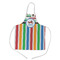 Transportation & Stripes Kid's Apron - Medium (Personalized)
