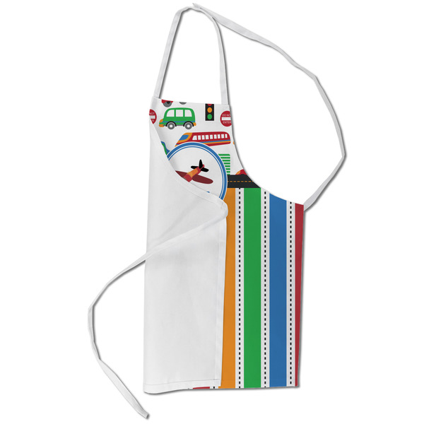 Transportation & Stripes Kid's Aprons - Small - Main