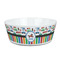 Transportation & Stripes Kid's Bowl (Personalized)