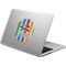 Transportation & Stripes Laptop Decal (Personalized)