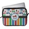 Transportation & Stripes Laptop Sleeve / Case - 13" (Personalized)