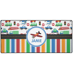Transportation & Stripes Gaming Mouse Pad (Personalized)