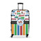 Transportation & Stripes Large Travel Bag - With Handle