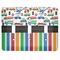 Transportation & Stripes Light Switch Cover (3 Toggle Plate)