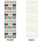 Transportation & Stripes Linen Placemat - APPROVAL Set of 4 (single sided)