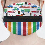 Transportation & Stripes Face Mask Cover