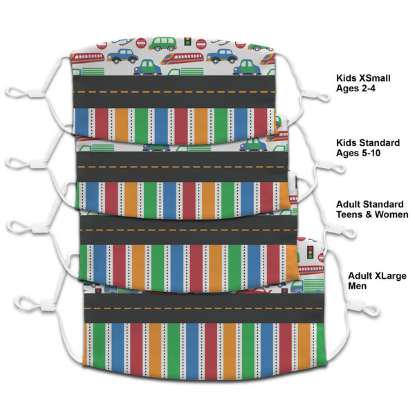 Transportation & Stripes Mask1 Composite