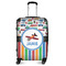 Transportation & Stripes Medium Travel Bag - With Handle