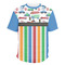 Transportation & Stripes Men's Crew T-Shirt - 2X Large