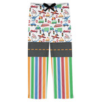 Transportation & Stripes Mens Pajama Pants - M