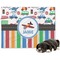 Transportation & Stripes Microfleece Dog Blanket - Regular