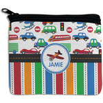 Transportation & Stripes Rectangular Coin Purse (Personalized)